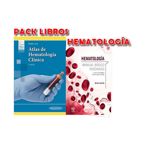 Pack Rodak Atlas Hematologia  San Miguel Mnl Basico Razonado