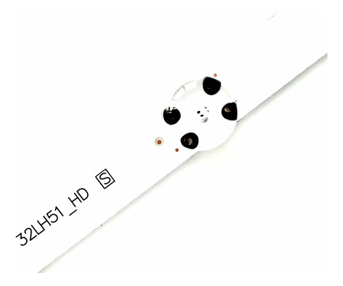 // Kit 2 Tiras Leds 32lh510b / 32lh510 Aluminio Reforzado