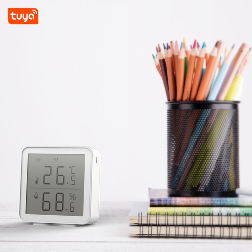 Tuya Wifi Smart Digital Higrómetro Inalámbrico De Temperatur