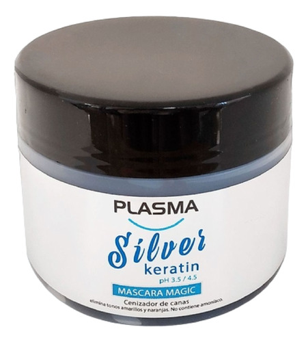 Baño De Crema Silver Keratin 250 Ml Plasma