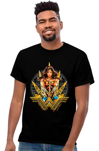 Playeras Superheroes Mujer Maravilla Diseño 01 Wonder Beloma