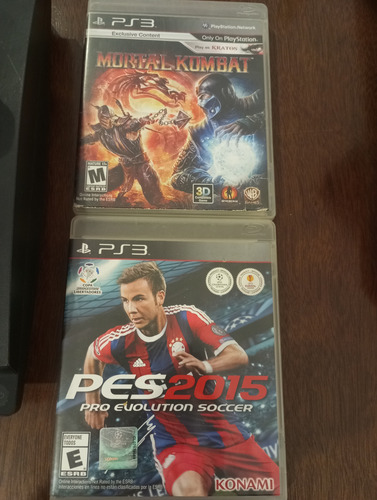 Playstation 3 500gb + 1 Joystick+ 2 Juegos (la Plata) Negro (Usado)