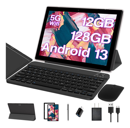 Tablet Android 13 2 En 1 10.1 Pulgadas Octa-core 12gb Ram 12