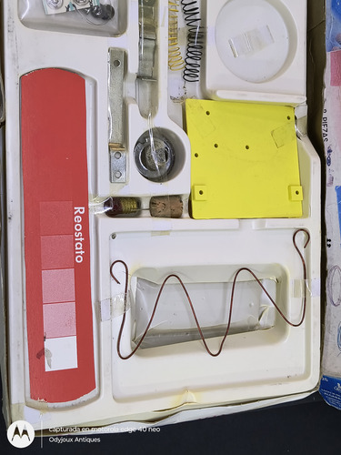 Juego Descubre La Electricidad Mi Alegría Vintage Incompleto (Usado)