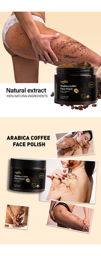 Esmalte Corporal De Café Con Coco Y Manteca De Karité.