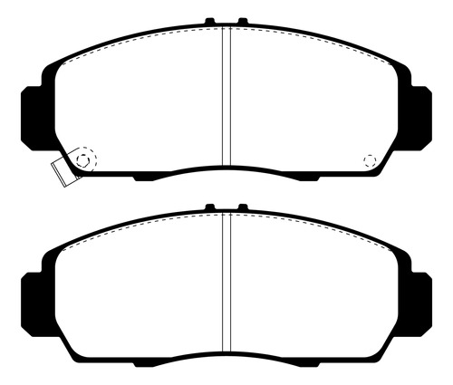 Pastillas De Freno Para Honda Civic 1.5 99/05 Litton