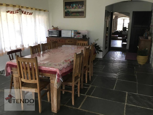 Chácara Com 3 Dormitórios À Venda, 8047 M² Por R$ 795.000,00 - Somma - Ribeirão Pires/sp - Ch0052
