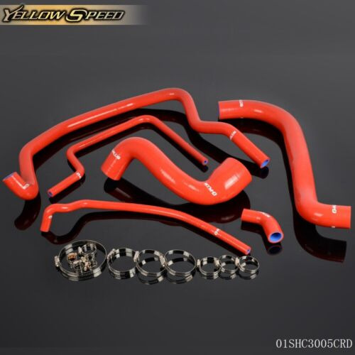 Fit For Porsche 924s Red Silicone Coolant Radiator Hose  Ccb