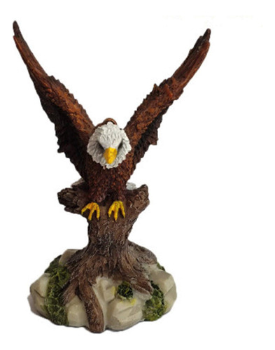 Leyin Figura Decorativa Alta De Águila Calva Descendente En