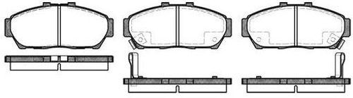 Pastillas De Freno Honda Cr-v Civic D16z6 Delanteras