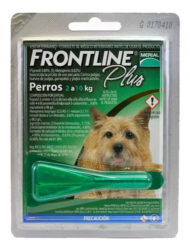 Frontline Plus Chico 2 A 10kg