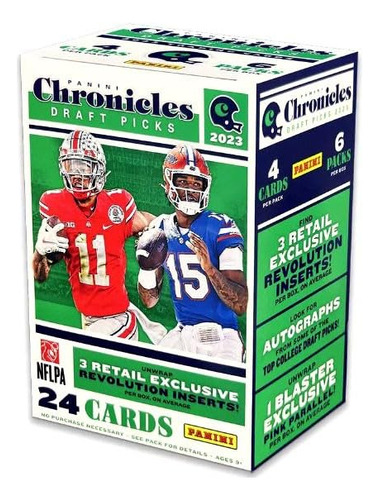 Panini Chronicles Draft Picks Nfl - Caja De Cartas Coleccion