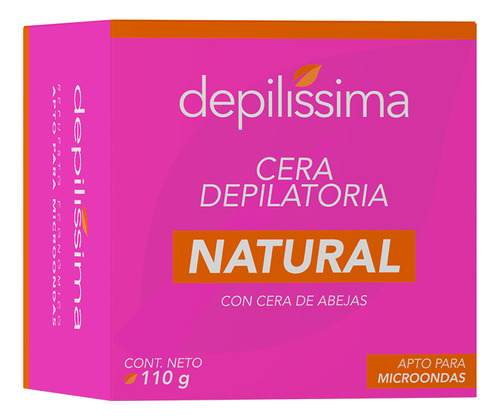 Depilissima - Cera - Repuesto  - Natural - 110 Grs