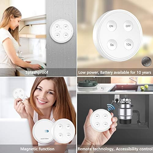 Didikit Kit De Interruptor Inalámbrico Para Eliminación De B