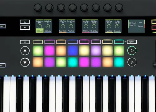 Controlador De Teclado Midi Novation 61 Sl Mk3