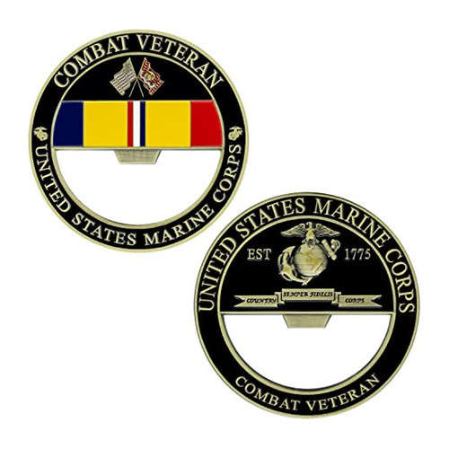 Medallas Tienda De Regalos Militares Usmc Combat Veteran Bot