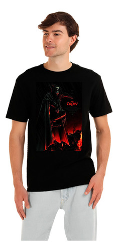 Playera El Cuervo The Crow Diseño 03 Terror Pelicula Beloma