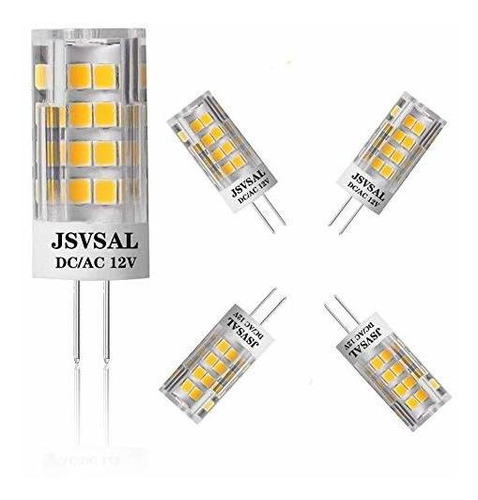 Focos Led - Jsvsal (paquete De 4) G4 5 W Base Bipin Bombilla