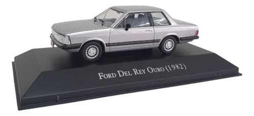 Miniatura Ford Del Rey Prata 1/43 Customizado 