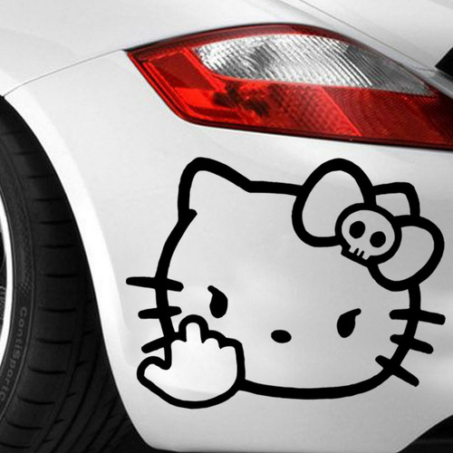 Stickers De Hello Kitty  Autos Camionetas Mde