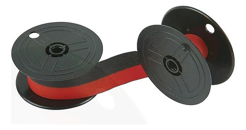 Fita Para Calculadora Com Bobina ( 02 Unidades ) Cor Preto/vermelho