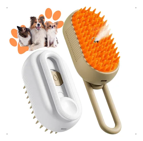 Escova A Vapor 3 Em 1 Pet Removedor Pelos Para Gatos E Cães | MercadoLivre