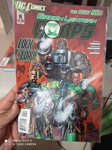 Cómic Dc En Inglés Green Lantern Corps The New 52 No.6