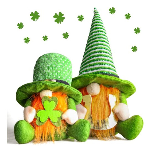 St. Gnomos Del Día De San Patricio Decoraciones Para El Hoga