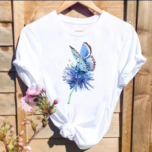 Polera de mariposa deals
