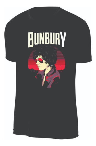 Camisetas Bunbury Cantante Enrique Bunbury 