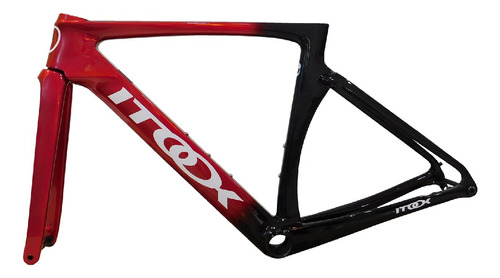 Marco De Ruta En Carbono Rojo Negro - Itook (aero)