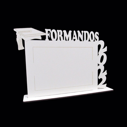 Formandos Formatura 60 Porta Retrato Mdf Branco Lembrancinha