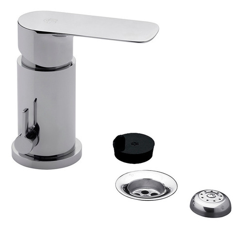 Grifería Monocomando Bidet Coty 189/d9 Cromo Fv