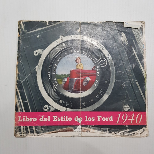 Antiguo Catálogo Ford 1940 Con Detalles Mag 59783