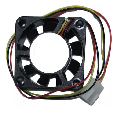 Turbina Cooler Fan 12v 50x50x10 Buje, 3 Cables, Pack X5unid.