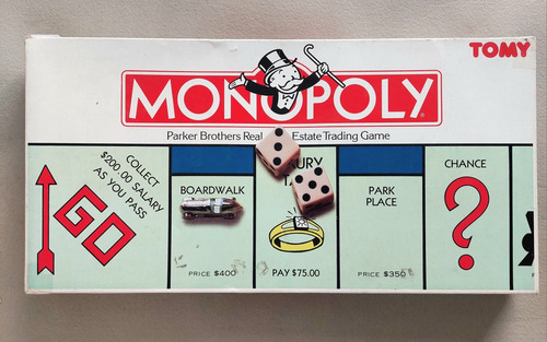 Juego De Mesa Monopoly Tomy Japonés 