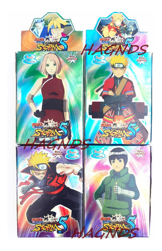 Pack Cartas Naruto Shippuden Ultimate Ninja Nuevas 50 Cartas