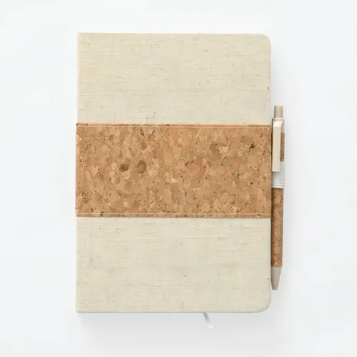 Cuaderno Génerico Corcho Cuaderno c/corcho 80 hojas rayada pack x 4 liso color nude