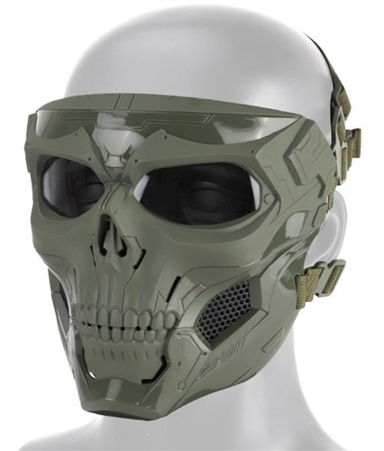 Mascara Airsoft Tactica Deporte Cosplay Halloween Skull