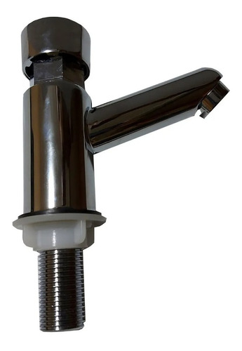 Llave Monomando Baño Lavabo Cromado Cuerpo Latón Temporizado