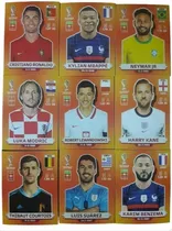 Comprar Figuritas Mundial Qatar X9 Uni. Ronaldo Neymar Mbappe Modric