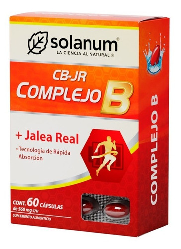 Complejo B Y Jalea Real 60 Cápsulas Solanum