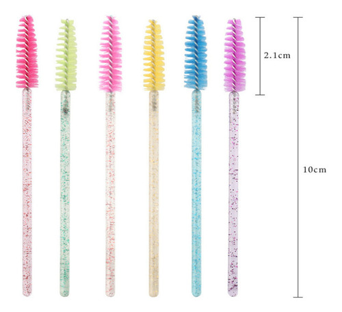 50 Varillas Desechables Para Cepillos De Rímel Para Kits De