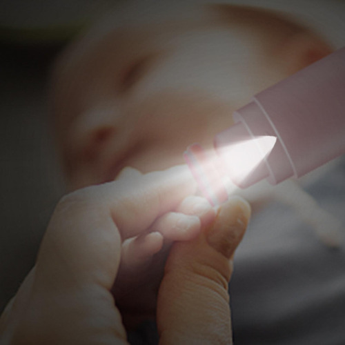 Recortador De Uñas Para Bebés, Cortaúñas Con Luz Led,