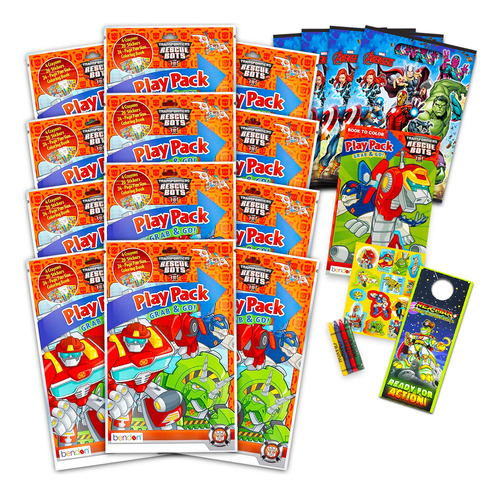 Rescue Bots Grab And Go Play Packs 12