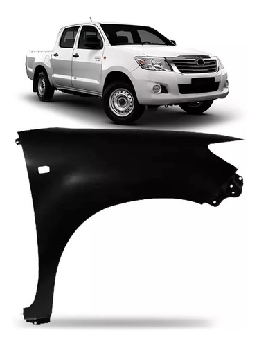 Guardabarro Delantero Derecho Toyota Hilux C/giro 2012/15