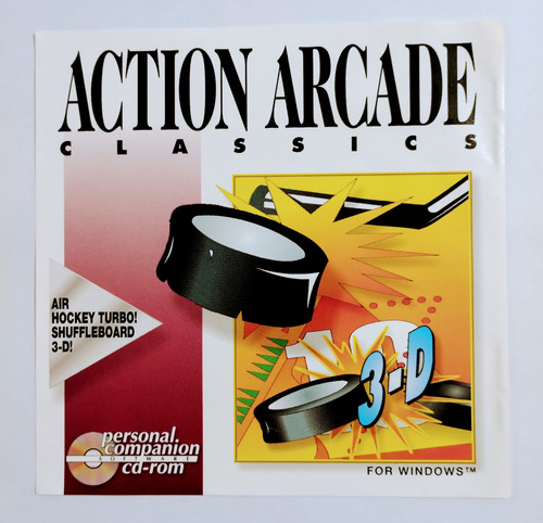 Action Arcade Classics Cd-rom Air Hockey Turbo3 - D