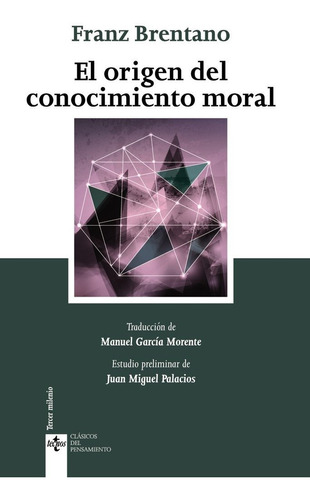 Libro El Origen Del Conocimiento Moral - Brentano, Franz