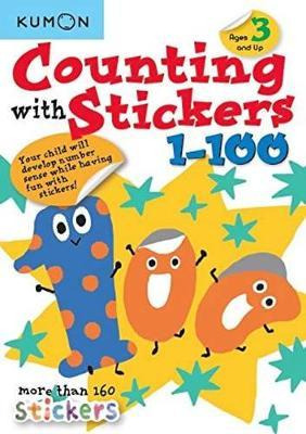 Libro Counting With Stickers 1-100 - Kumon Publishing