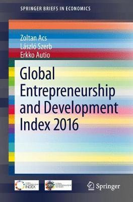 Libro Global Entrepreneurship And Development Index 2016 ...